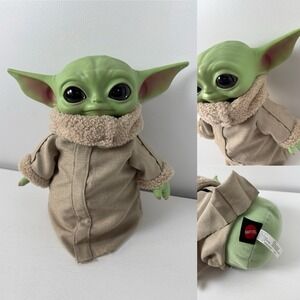 Star Wars The Mandalorian Baby Yoda Grogu The Child 13"‎ Plush Doll 2020 Mattel